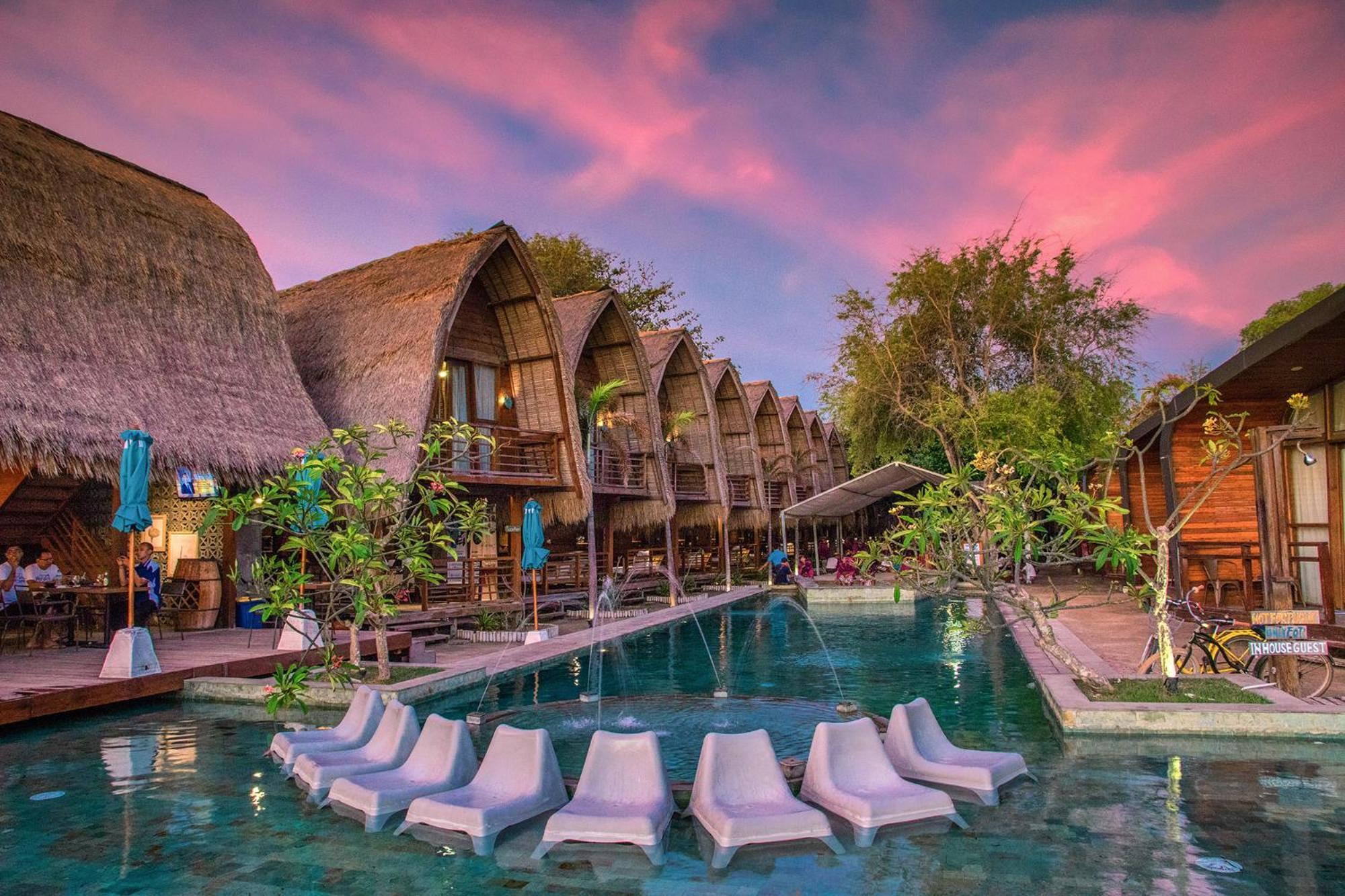 Mola2 Resort Gili Air Exteriör bild